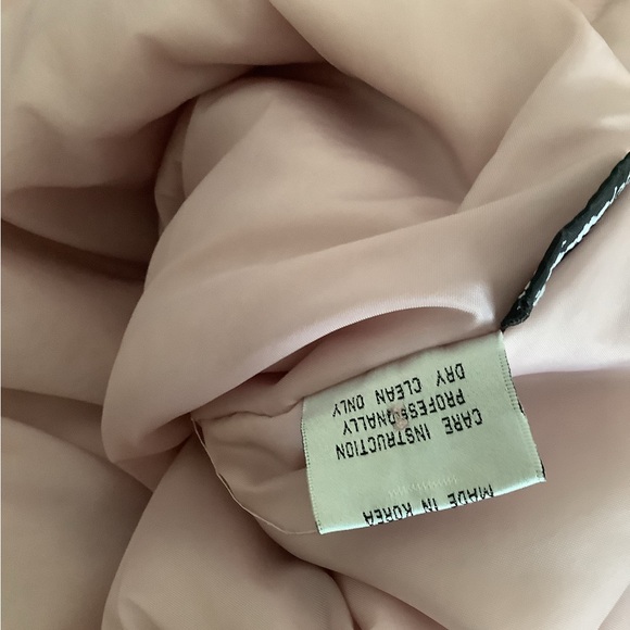 Thermoloft Coat pink zipper front no hood size L 2 front pockets FALL WINTER - Picture 9 of 16